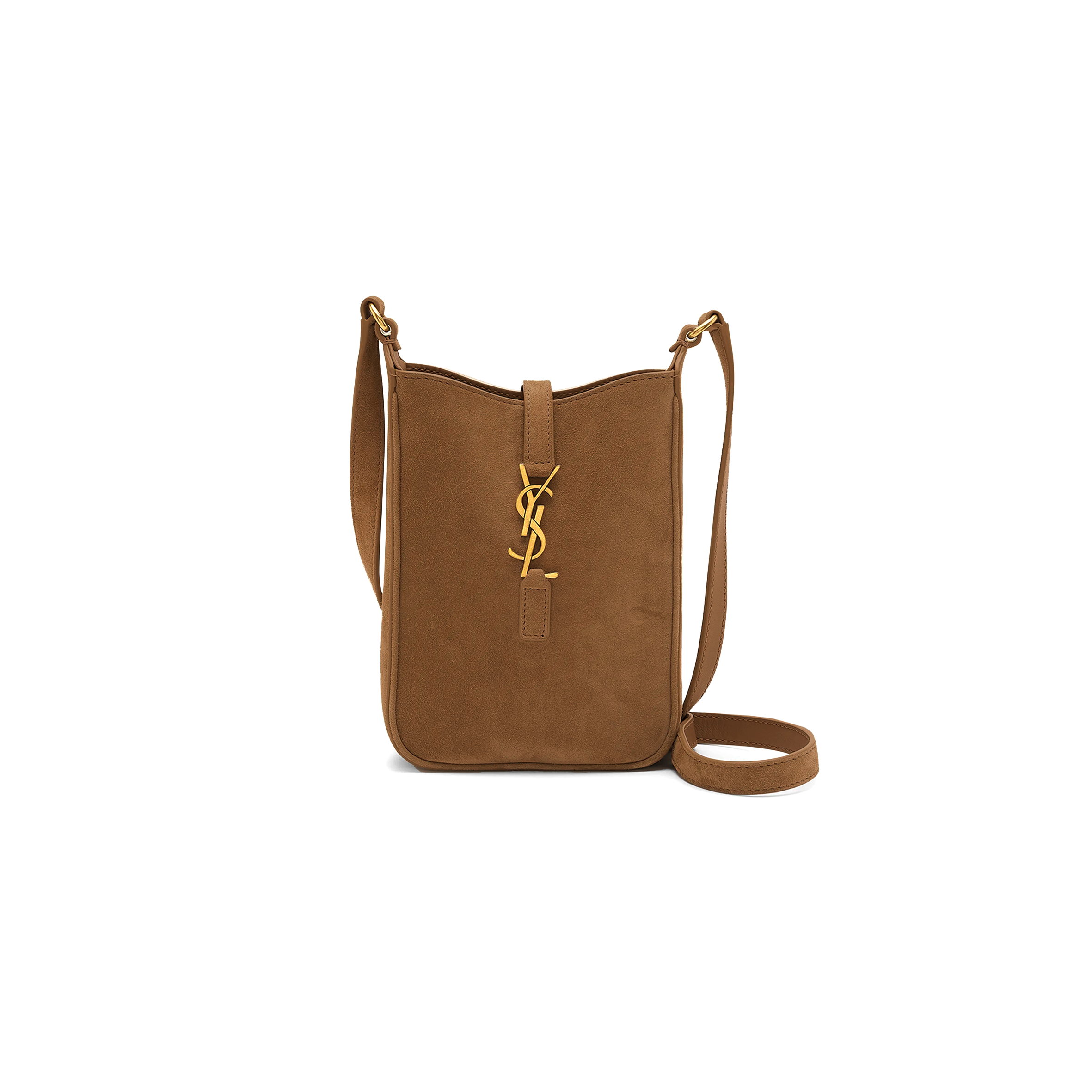 Y*L le 5 À 7 mini vertical bucket bag in suede 401233545724 (18*13.5*3.5cm)